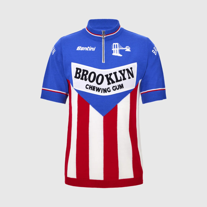 Santini X Brooklyn Wool Jersey - Royal Blu