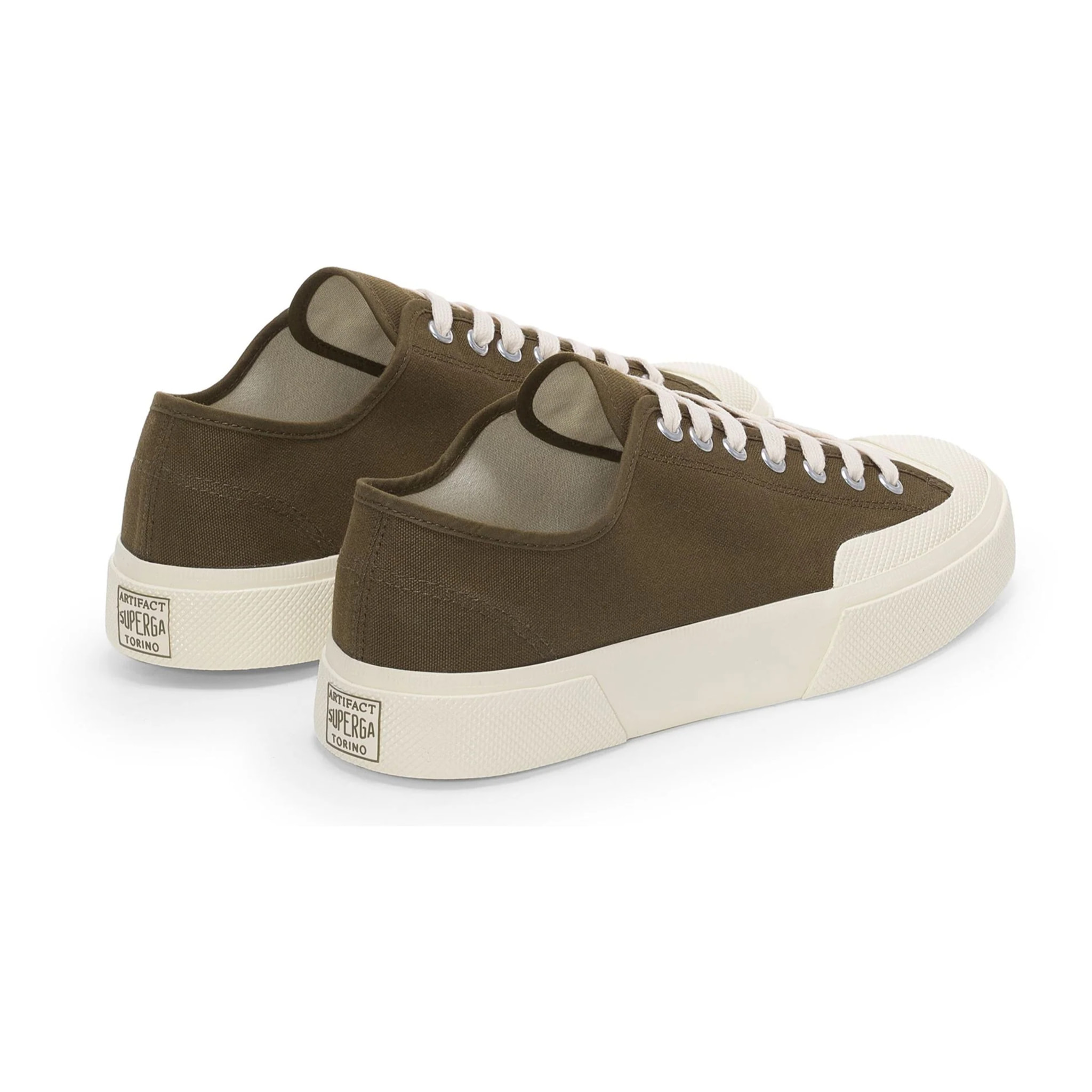 Superga - Sneakers Uomo Donna Bianco - 2432 WORKS LOW CUT COTTON CANVAS