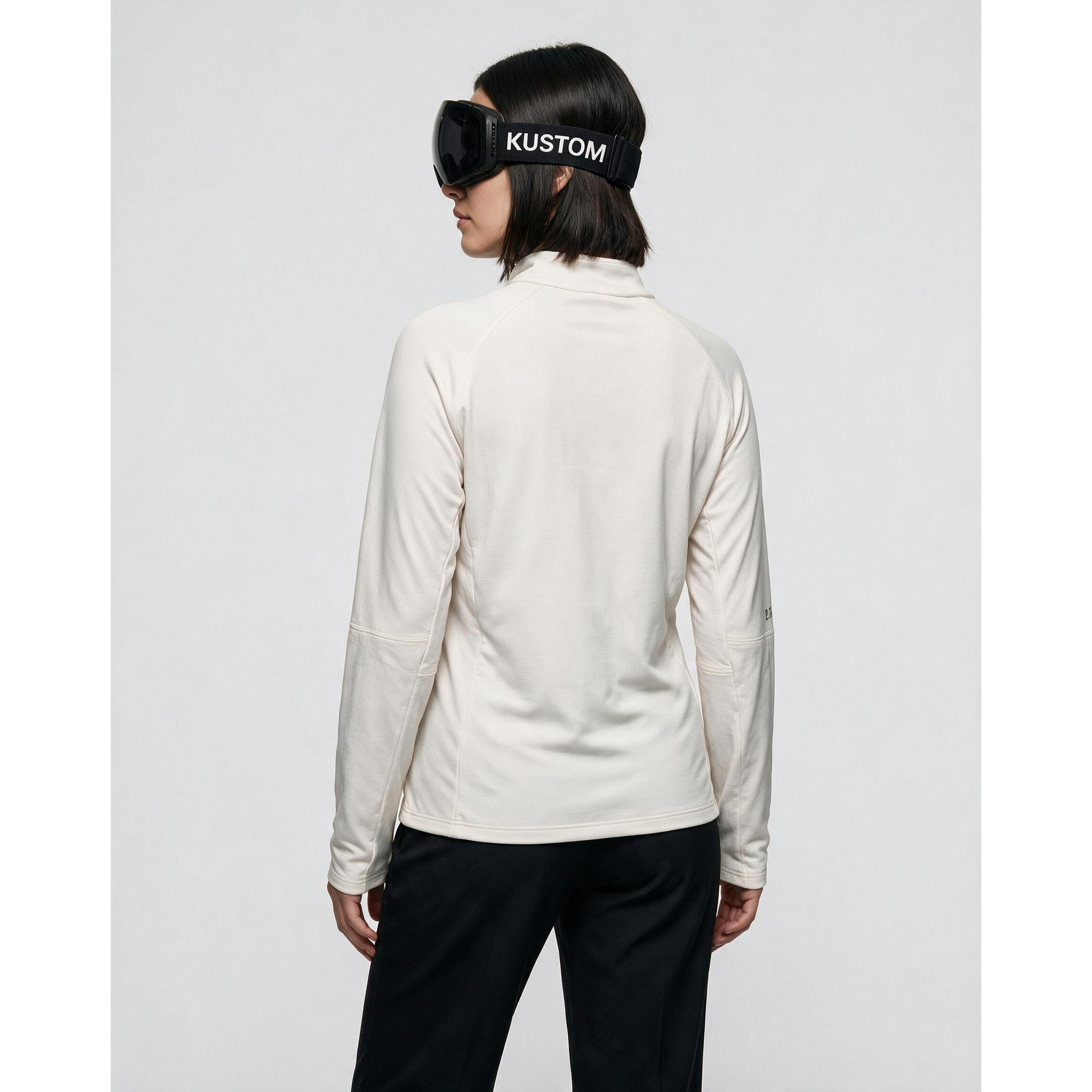 Camiseta térmica para mujer KUSTOM AXIS Thermal - Blanco