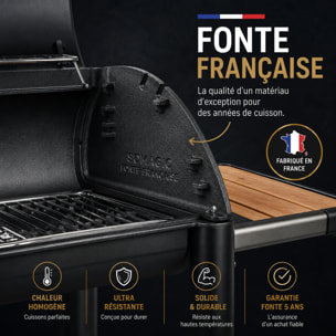 Barbecue au charbon de bois VULCANO 3000