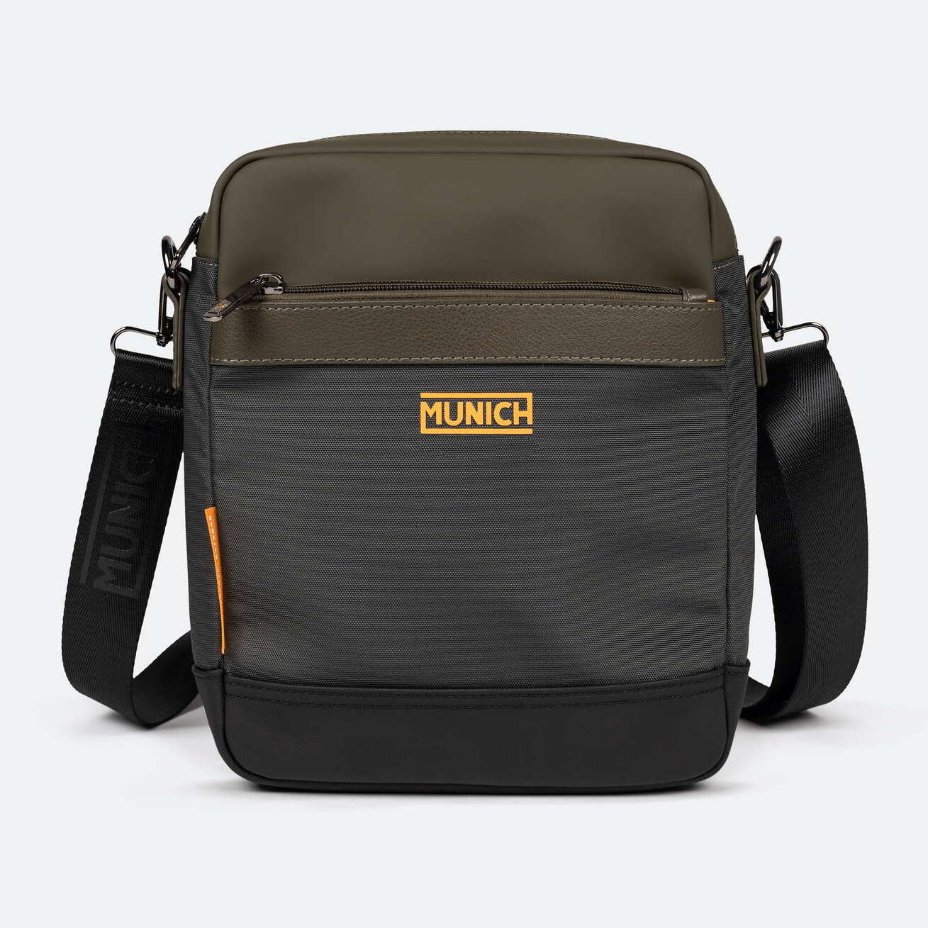 Bandolera Kaki de Alta Resistencia con Bolsillo Frontal JUNGLE CROSSBODY