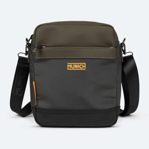 Bandolera Kaki de Alta Resistencia con Bolsillo Frontal JUNGLE CROSSBODY