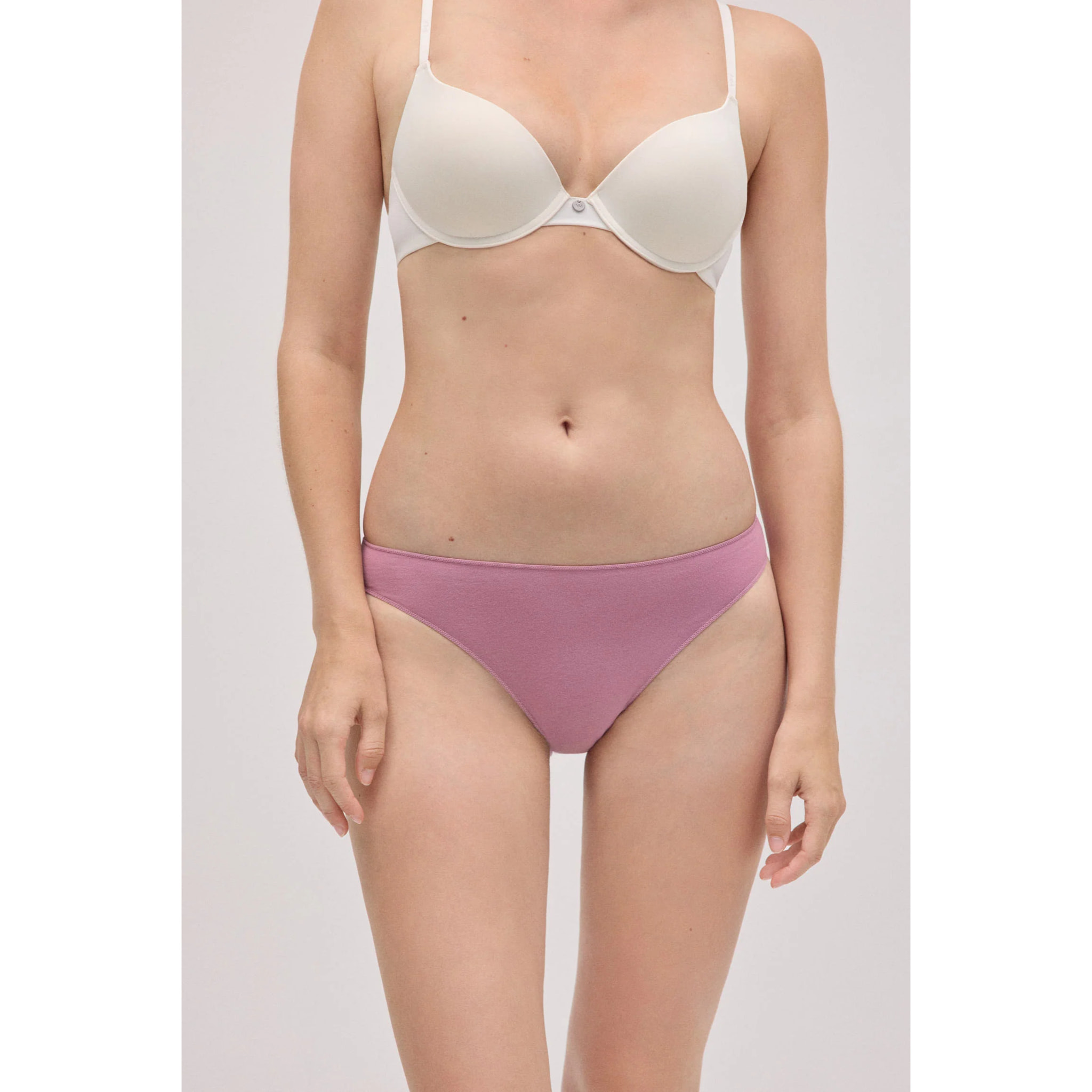 Confezione da 4 mini mutandine basico in cotone