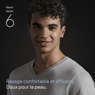 Rasoir électrique BRAUN Series 6 62-G1650s