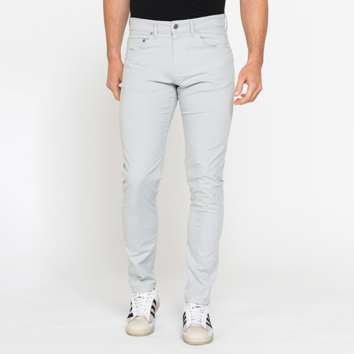 PANTALONE COLORATO DA UOMO IN COTONE STRETCH