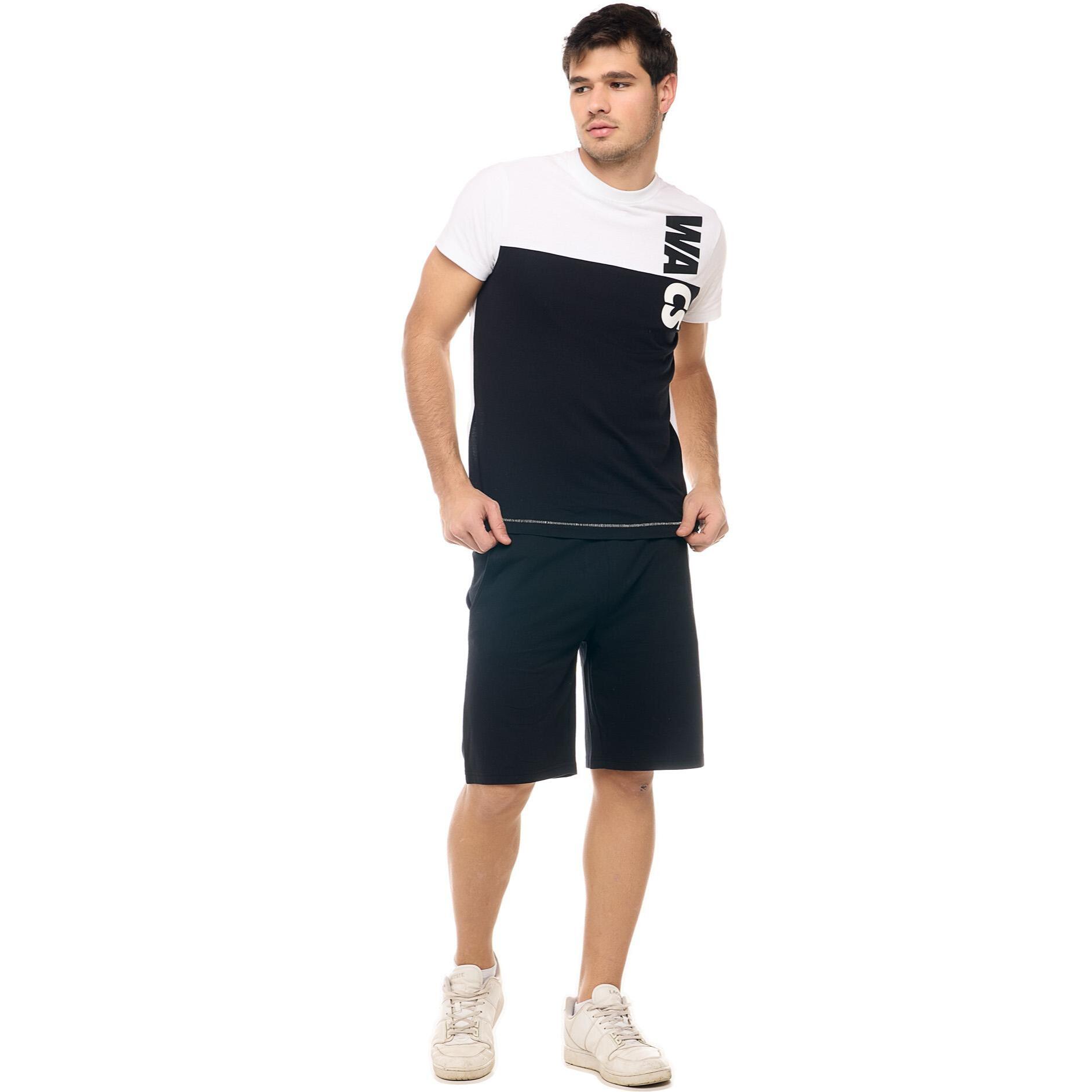 T-shirt a maniche corte da uomo Leone B&W