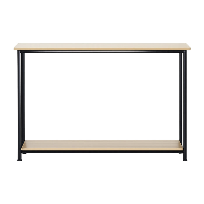 ELIORA Console rectangle 106x35cm chêne