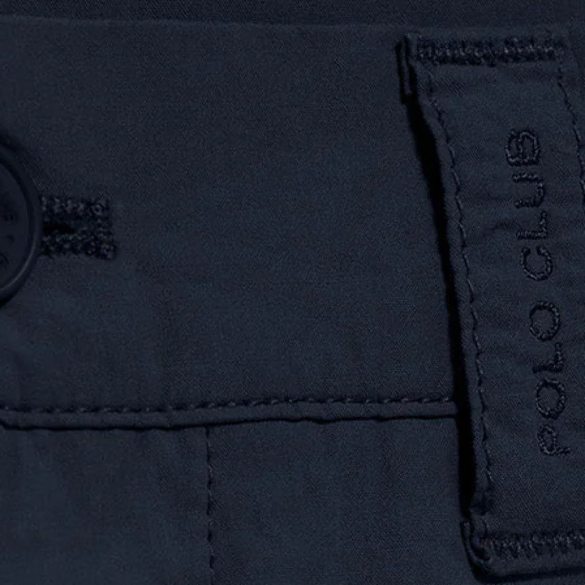 Bermuda San Diego blu marino con particolari Polo Club