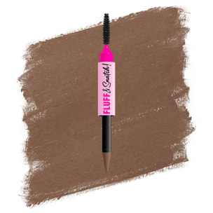 NYX Professional Makeup Fluff & Snatch Crayon Sourcil Précision Effet Poudré TAUPE
