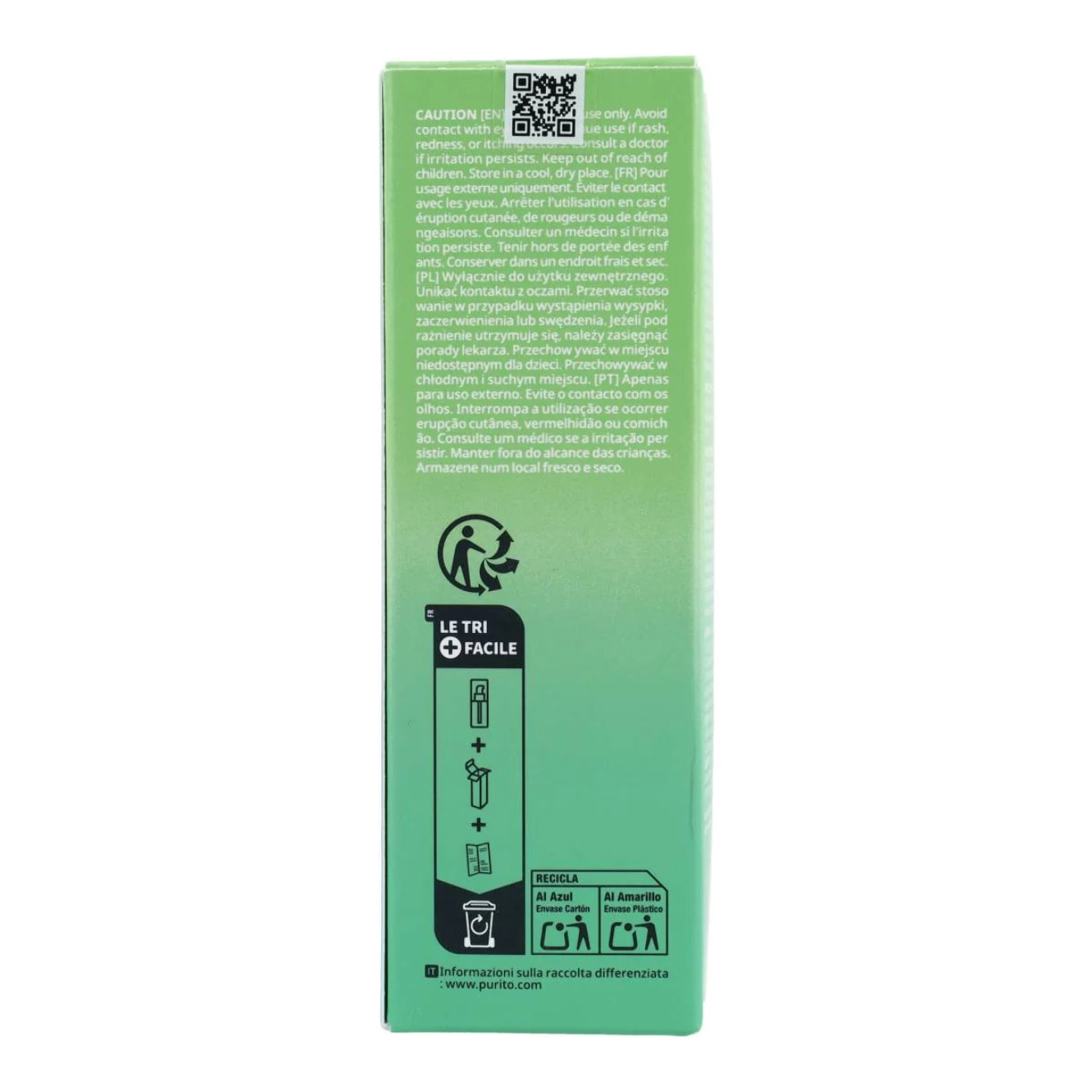 Sérum facial Wonder Releaf Centella Serum Unscented Purito Seoul 60 ml