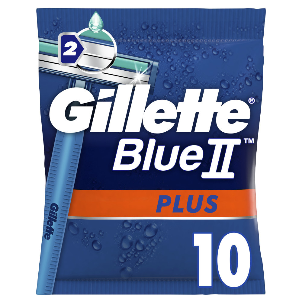 3x10 Rasoirs Jetables Gillette Blue II Plus