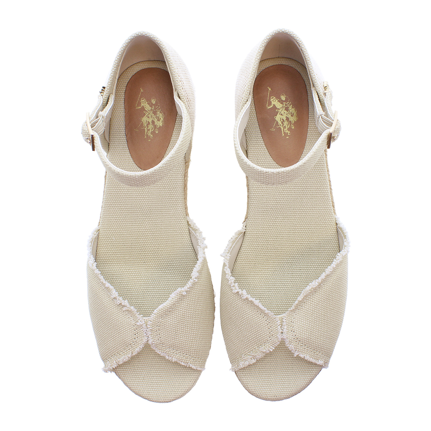 U.S. Polo Assn. - Sandali ALEIDA003W/5T1 in canvas per donna