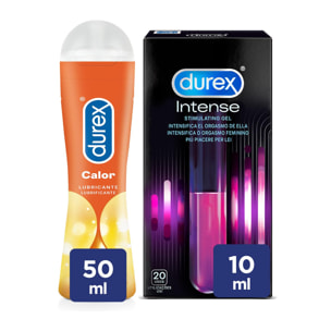 PACK LUBRICANTE CALOR 50ML & GEL INTENSIFICADOR DEL ORGASMO