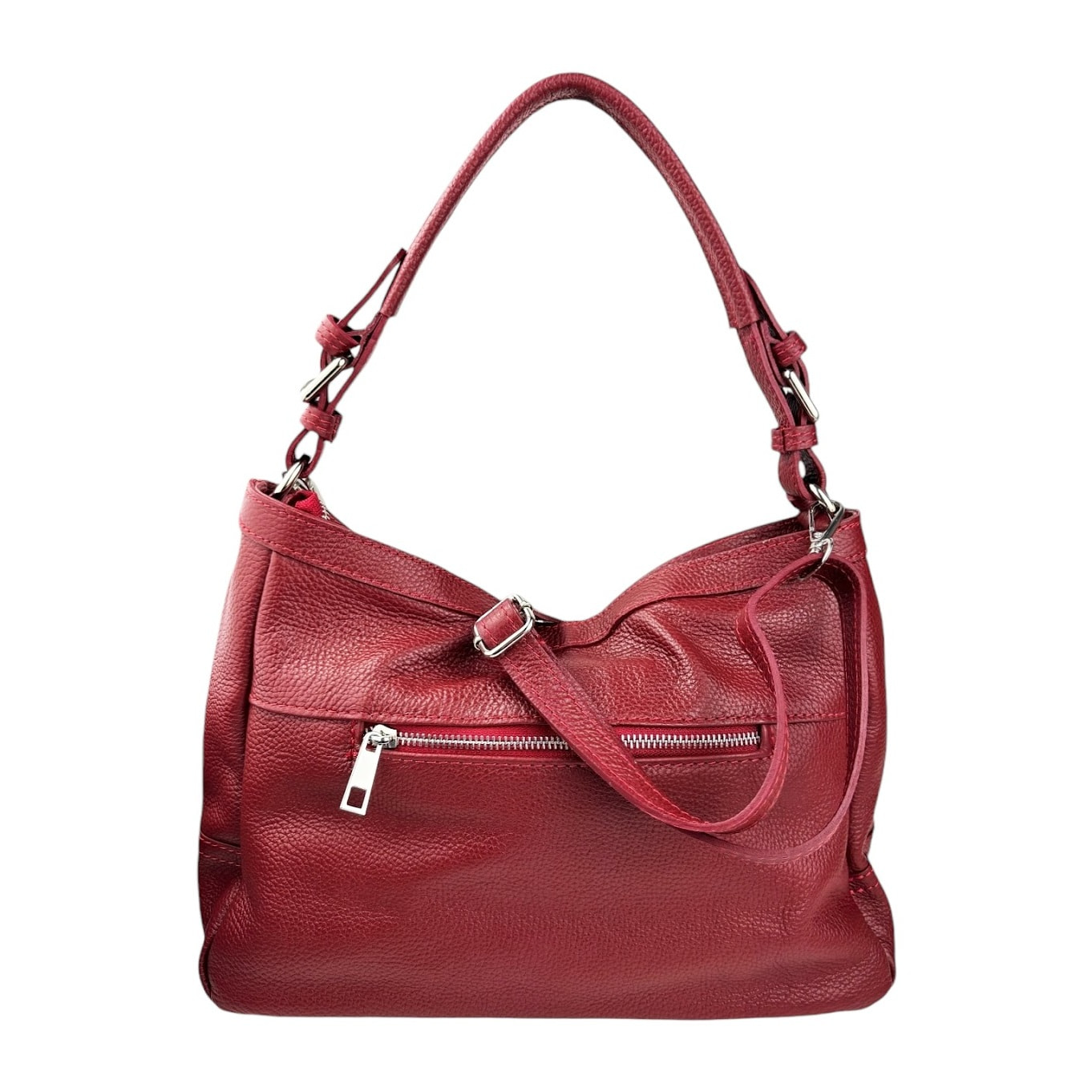 Bolso de Hombro Cheval Firenze Giuditta Rojo Oscuro