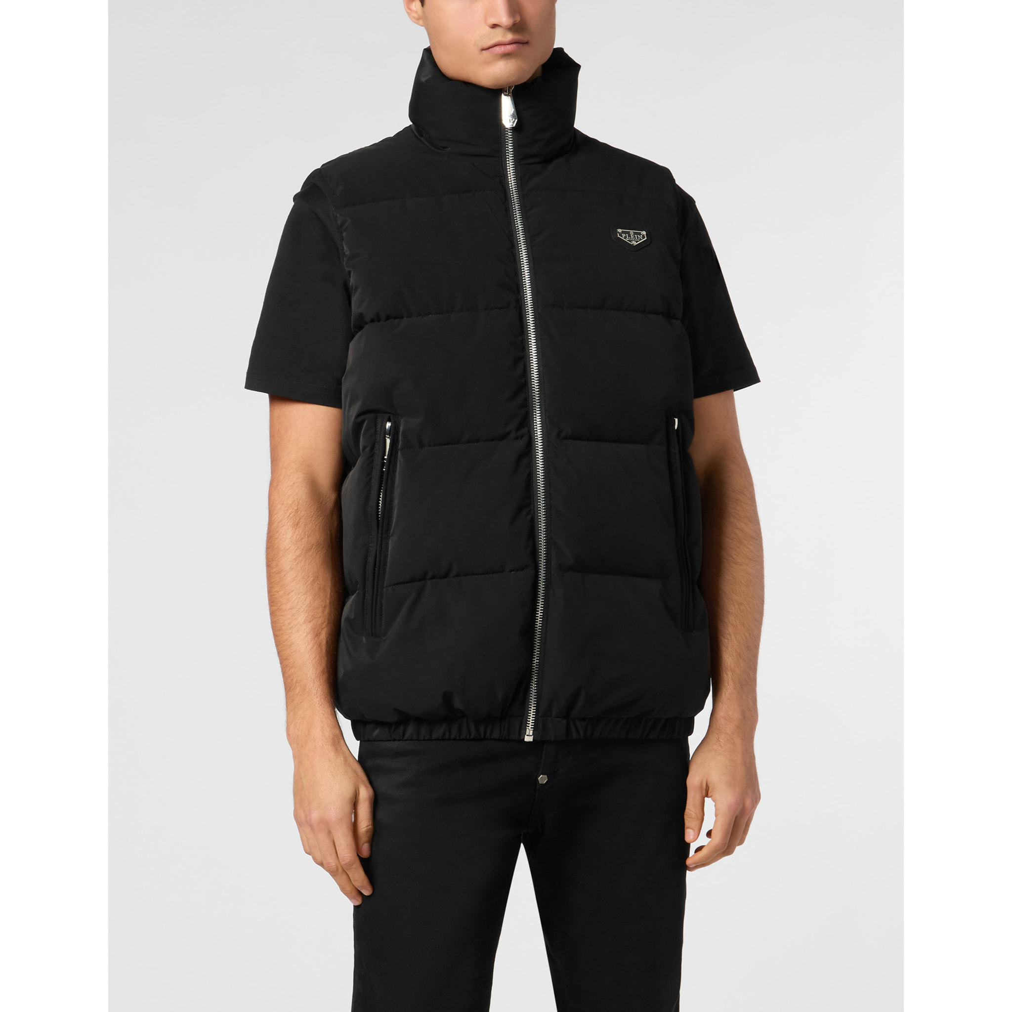 PHILIPP PLEIN Gilet in piuma
