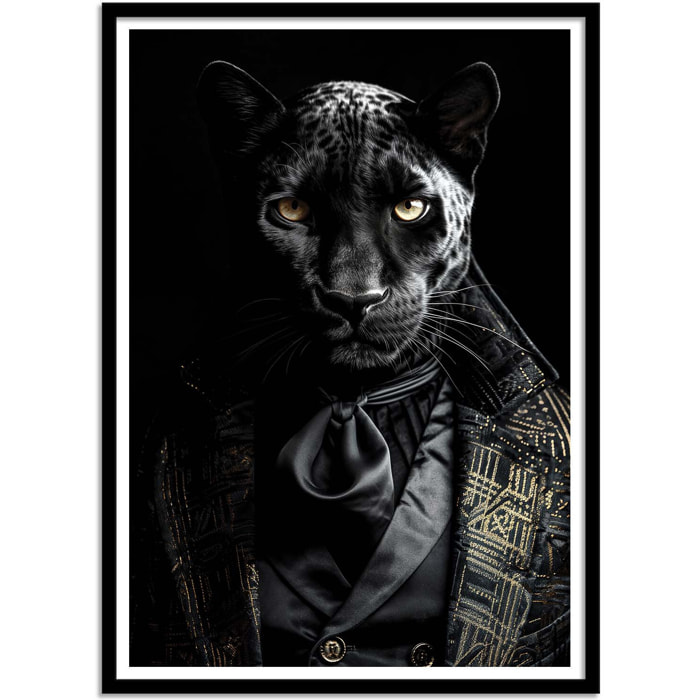 Affiche - Black Panther Wild Suits - Philippe Hugonnard