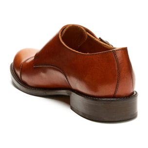 Monk Strap British Passport marrone tan