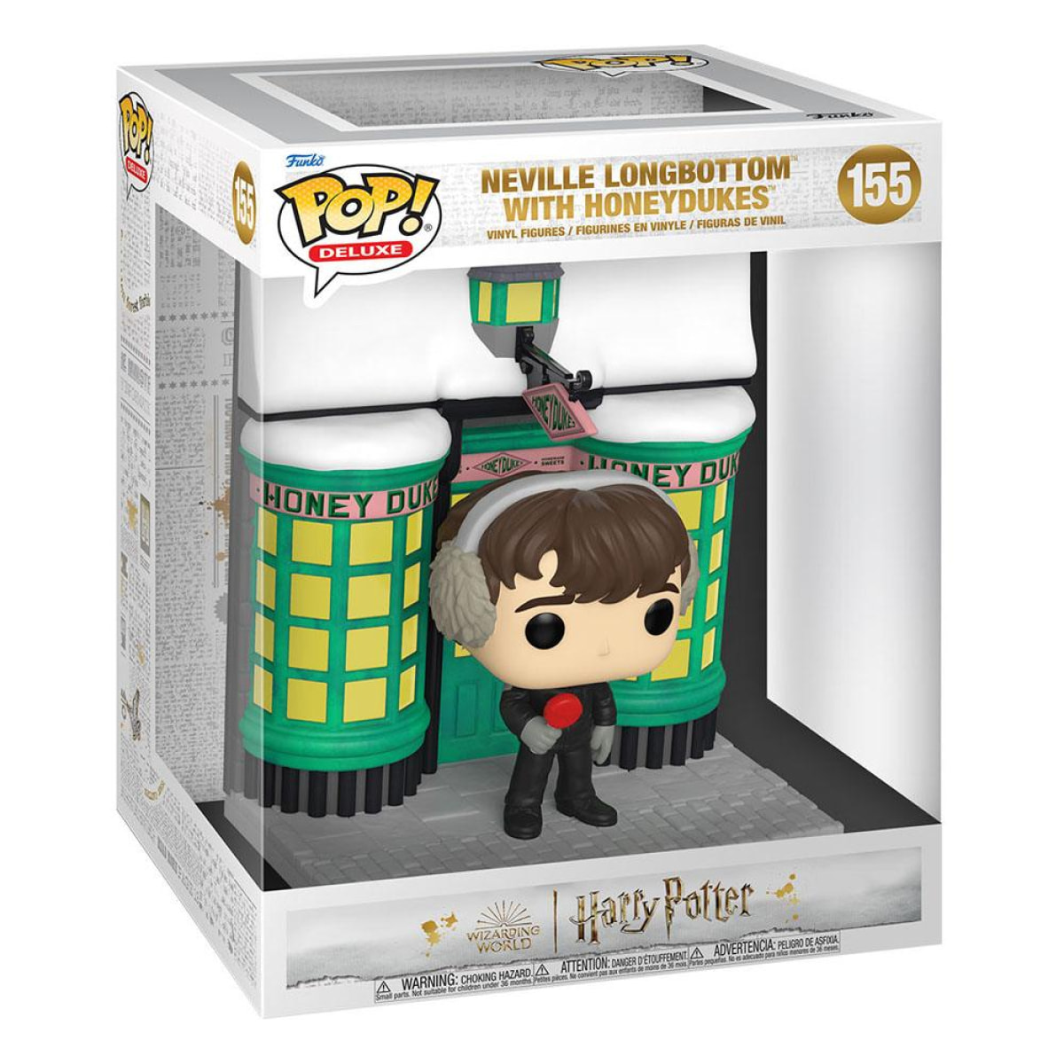 Harry Potter - Chamber Of Secrets Anniversary Pop! Deluxe Vinile Figura Hogsmeade - Honeydukes W/neville 9 Cm Funko