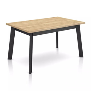 Mesa de comedor Naira 140 Roble Negro