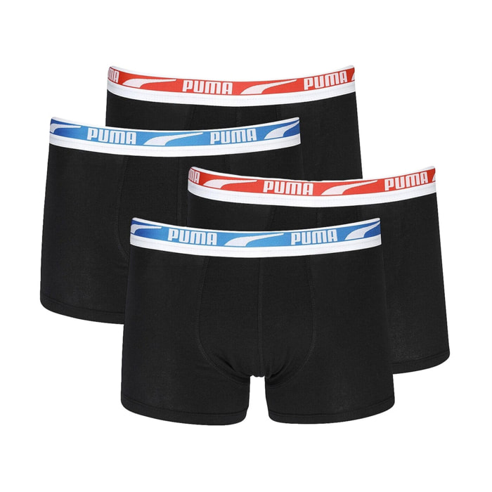 Intimo Puma PUMA MEN MULTILOGO BOXER Nero