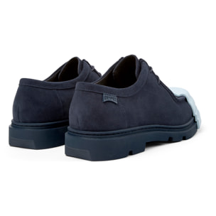 Zapatos de cordones - CAMPER Junction - Azul - Piel de ante
