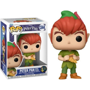 Peter Pan 70th Funko POP Disney Vinile Figura Peter con Flauto 9 cm