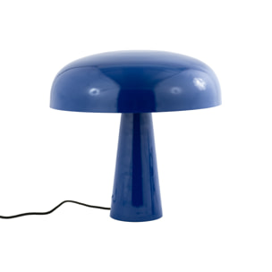 Lampe Livia en métal bleu foncé