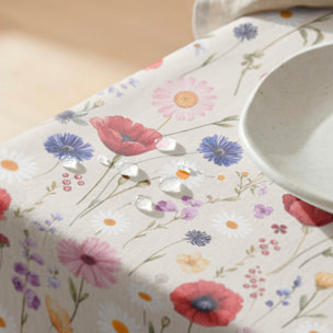 Nappe anti-taches JALIA MULTICOLORE - en 100 % coton