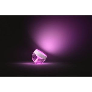 Lampe connectée PHILIPS HUE Iris blanc White&Color Ambiance