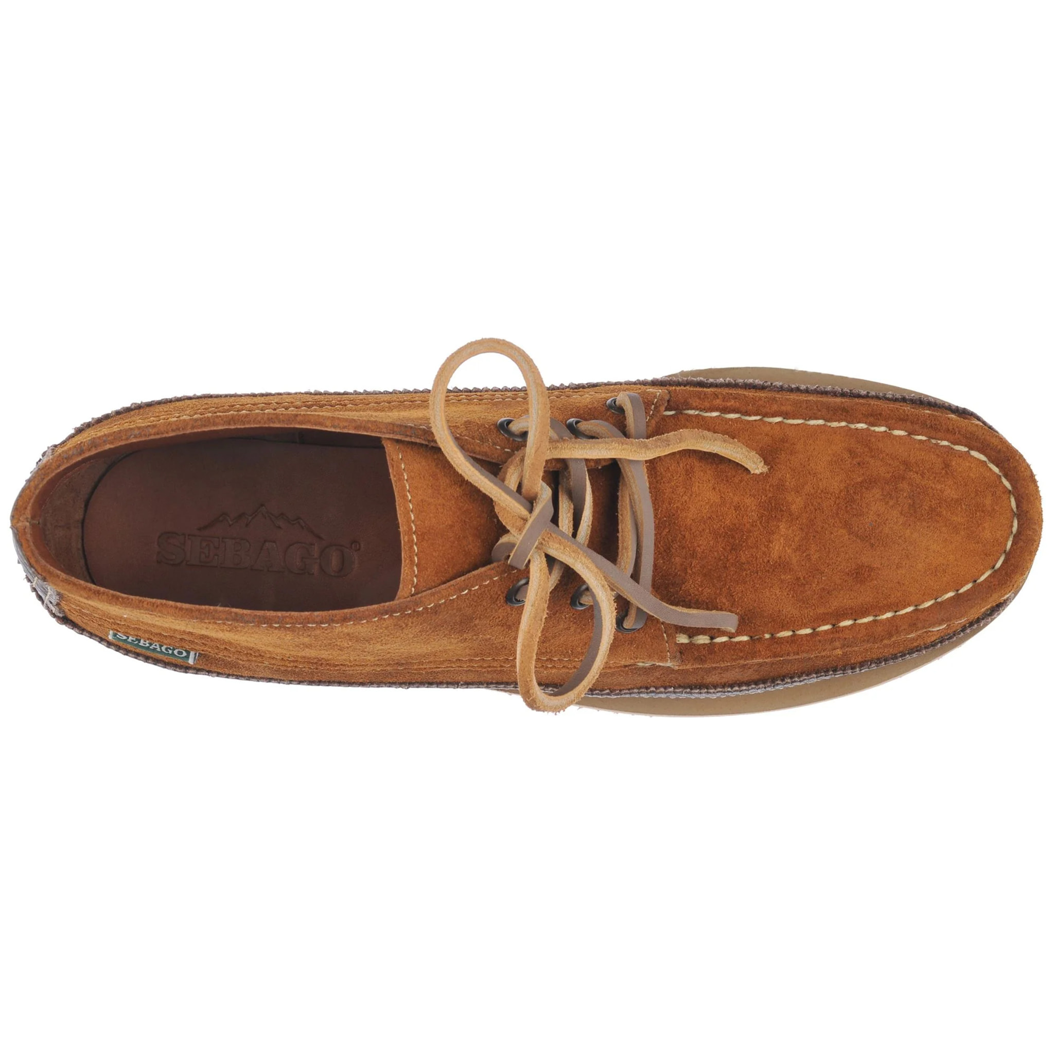 Mocassini Sebago Uomo Arancio MIWAK SUEDE CANOE MOC