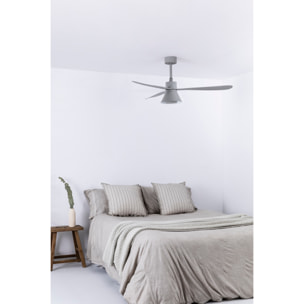 AMELIA L CONE LED ventilatore da soffitto grigio