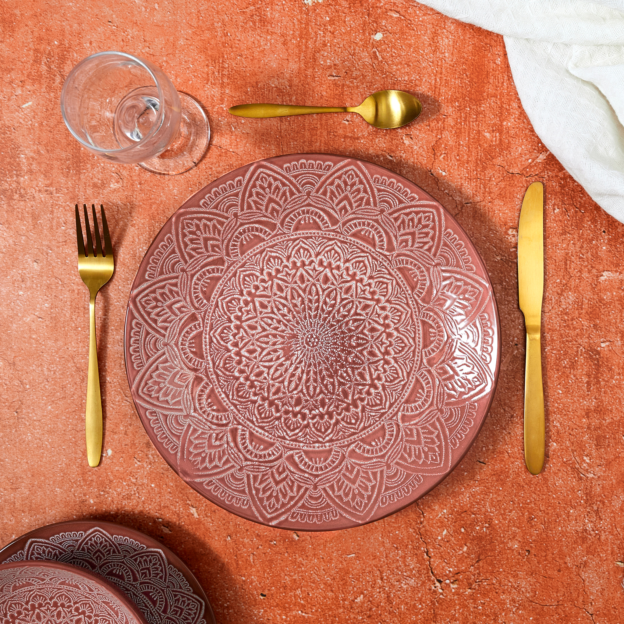 Assiette Sahara Terracotta D27cm