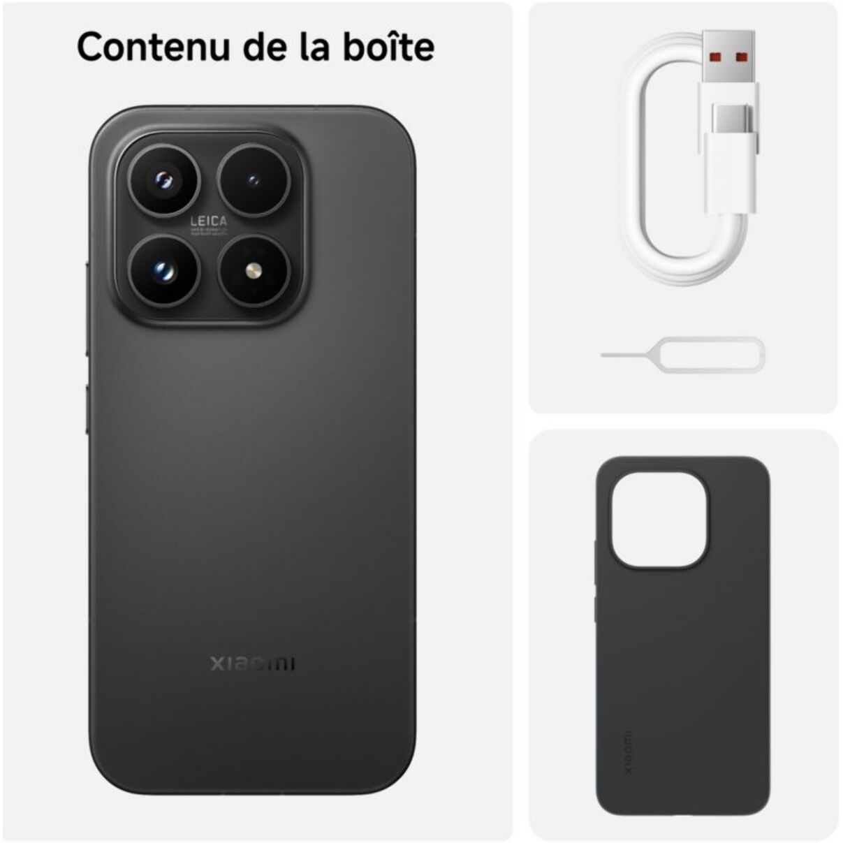 Smartphone XIAOMI 17 conçu avec Leica 512Go Noir 5G