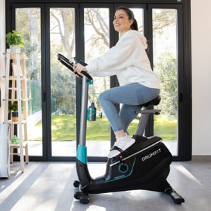 Cecotec Bicicleta Esttica DrumFit Cycle 9000 Talos Pro X. Volante de Inercia de