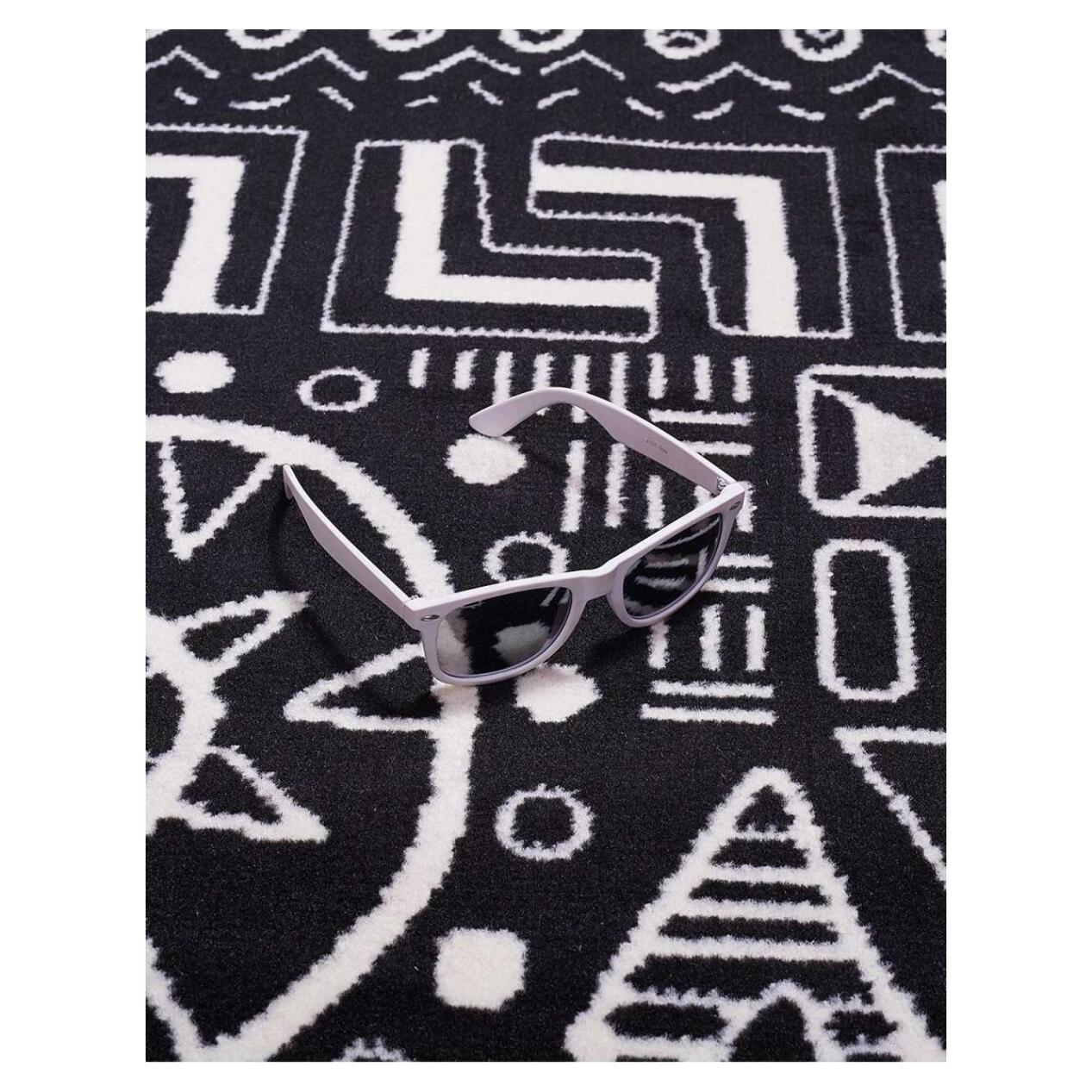 Tapis salon et chambre tissé motif ethnique VEJO
