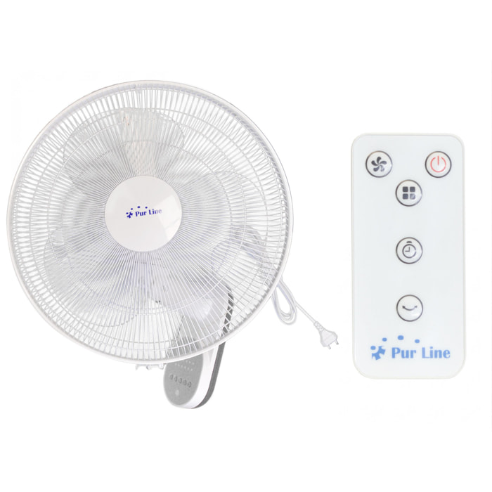 Ventilador de pared con temporizador y 3 velocidades VENTY WA 55 PURLINE