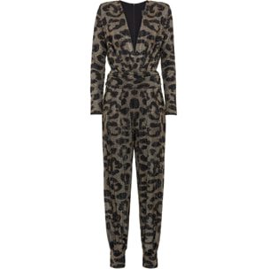 PHILIPP PLEIN Jumpsuit LEOPARD