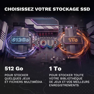 PC Gamer SKILLKORP SK01 - AMD Ryzen 5 5500 - NVIDIA GeForce RTX 3050 - 16 Go RAM DDR4 - SSD 512 Go