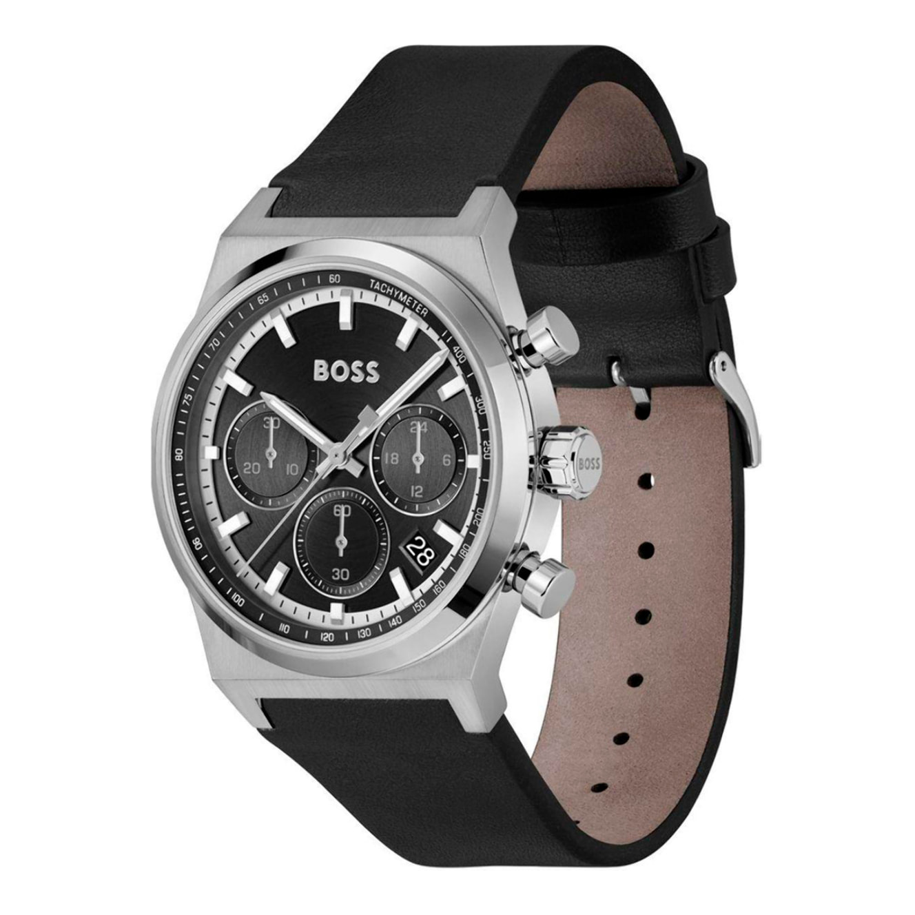Reloj Boss 1514218 Hombre Analogico Cuarzo con Correa de Cuero