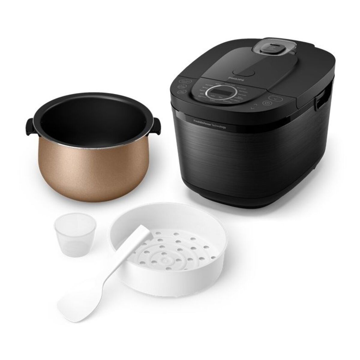 Cuiseur riz PHILIPS HD4814/31 rice cooker noir 1.8L, 800W