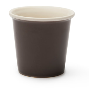 Set 6 Verres à Café Excelsa – Trendy, New Bone China Gris