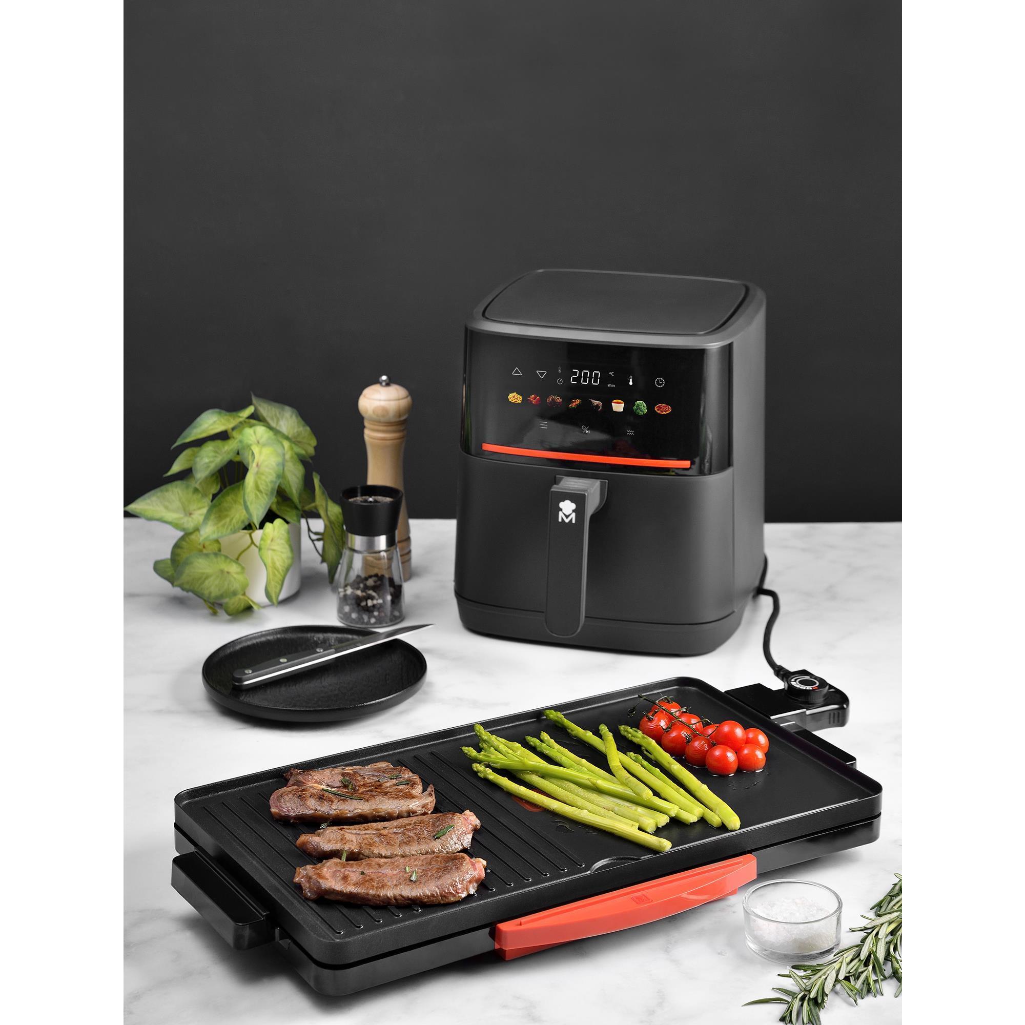 Freidora de aire EXCELLENCE de 6,5L y 2200W de Cocción rápida y saludable MasterPRO