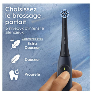 Brosse à dents électrique ORAL-B iO2 Marine Blue Deep Clean + Travel Case