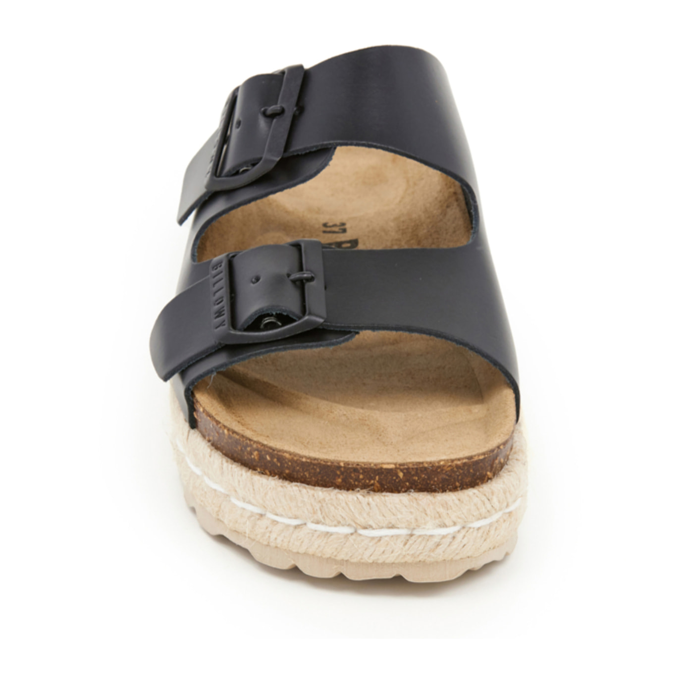 SANDALO CON ZEPPA BILLOWY NERO