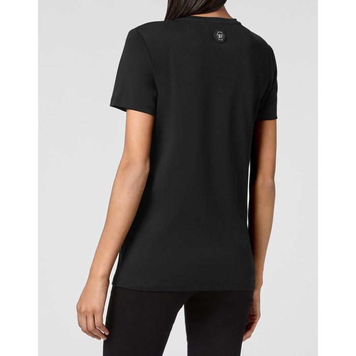 PHILIPP PLEIN T-Shirt Round Neck PINEAPPLE SKIES