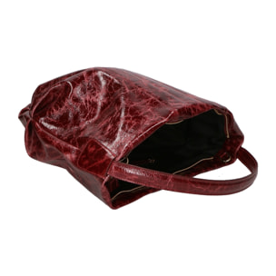 Borsa a spalla da donna - Modello Vanda - Vera pelle - 30.0 x 40.0 x 5.0 cm