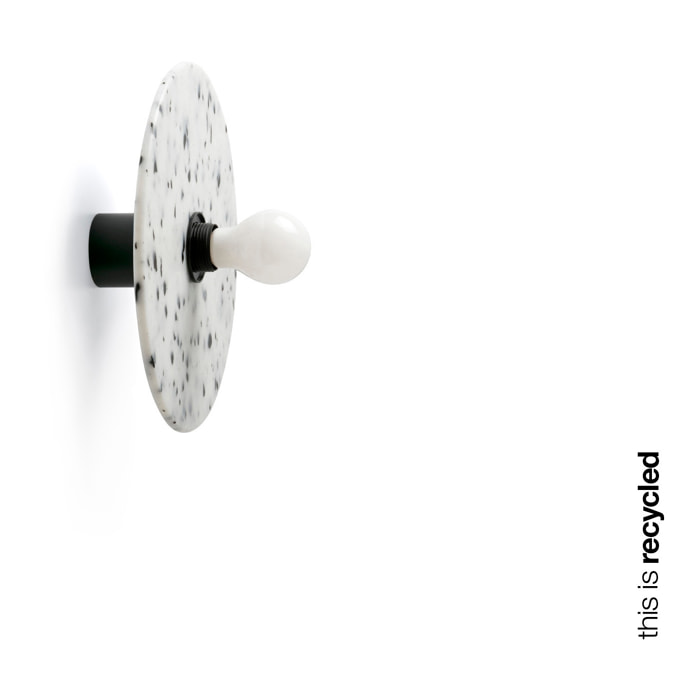 CONFETTI 300 H70 Aplique/plafón marmóreo reciclada