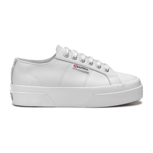 Superga - Zapatos de mujer Mujer Blanco - 2740 PLATFORM NAPPA