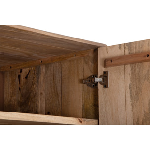 Armadio 2 ante in legno di mango