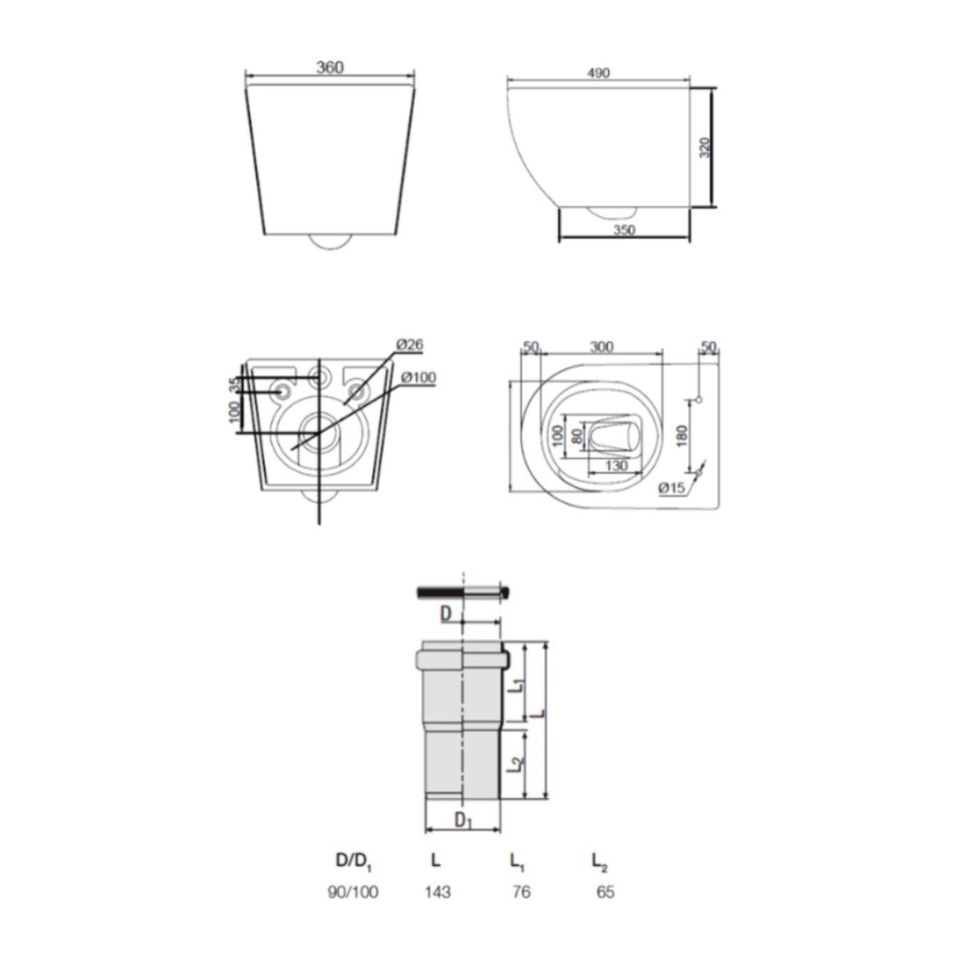 Pack WC bâti-support + WC suspendu sans bride Ceramia PixL avec abattant SoftClose + plaque (STECEPXBMT02-FR)